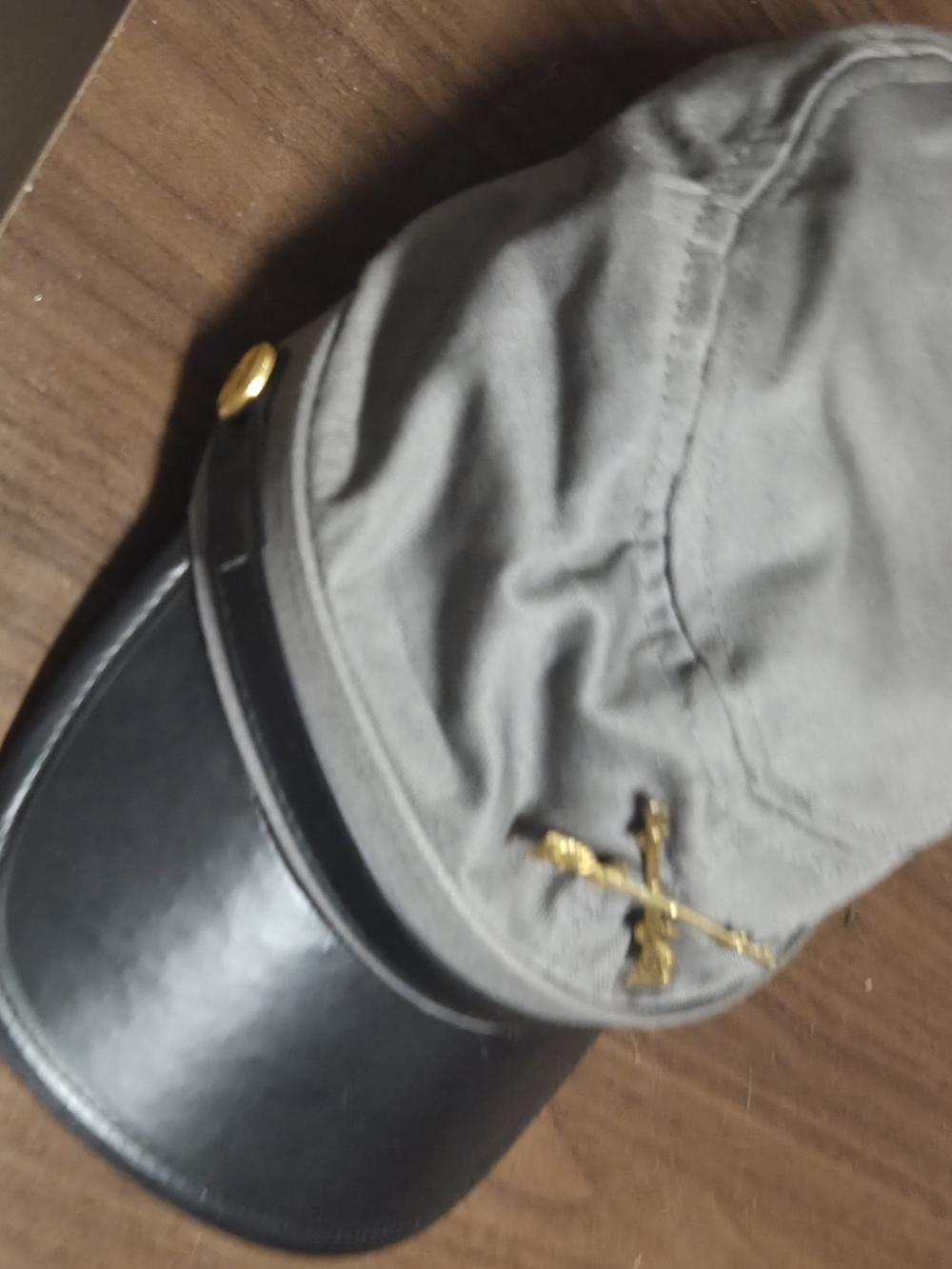 Civil War-style Confederate infantry kepi Hat